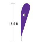 Teardrop Flag (X-Large) Teardrop Flag (X-Large)