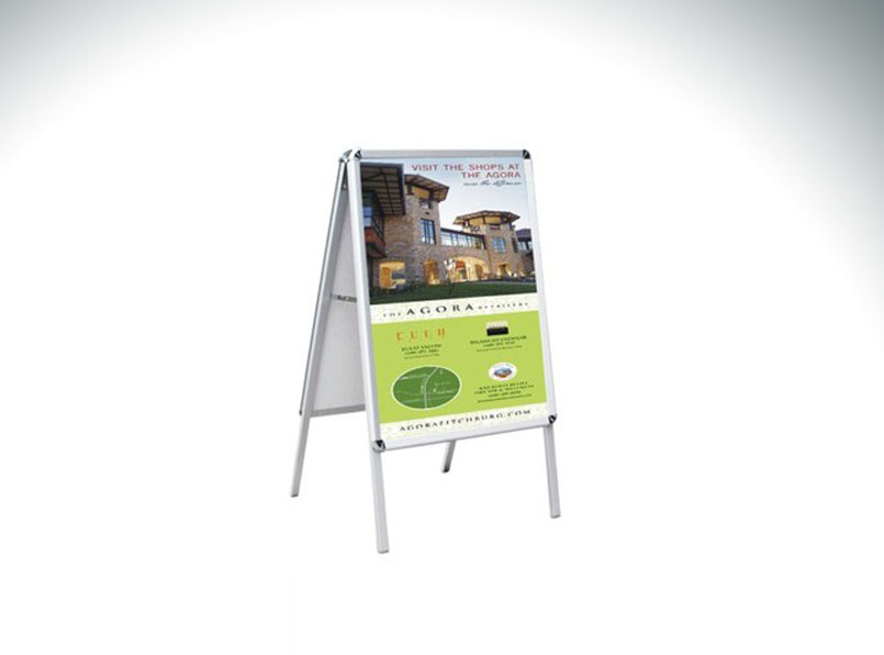 A-Frame Double-sided Sidewalk Poster Sign 19