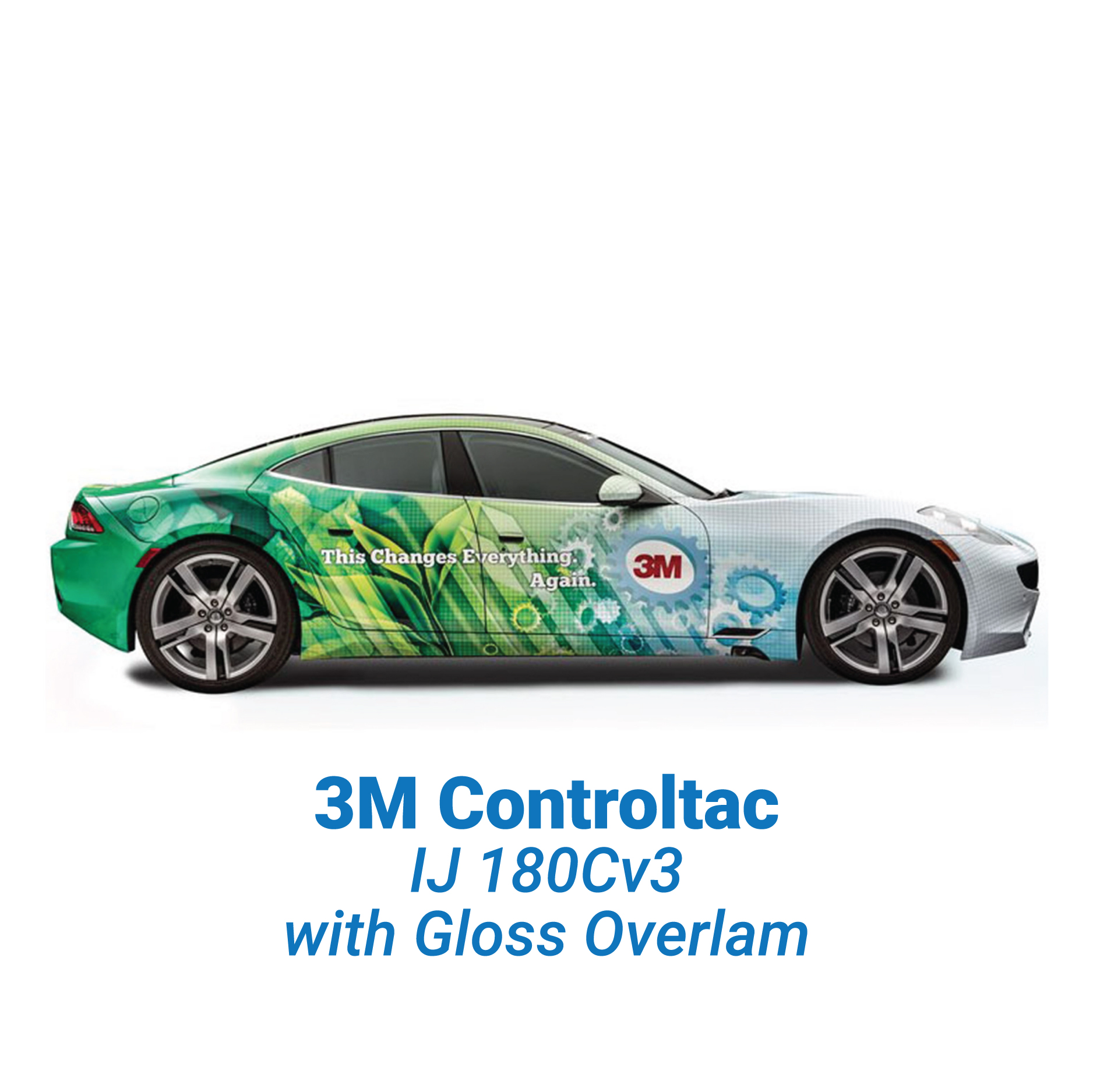 Vehicle Wrap (3M IJ 180Cv3 cast vinyl)