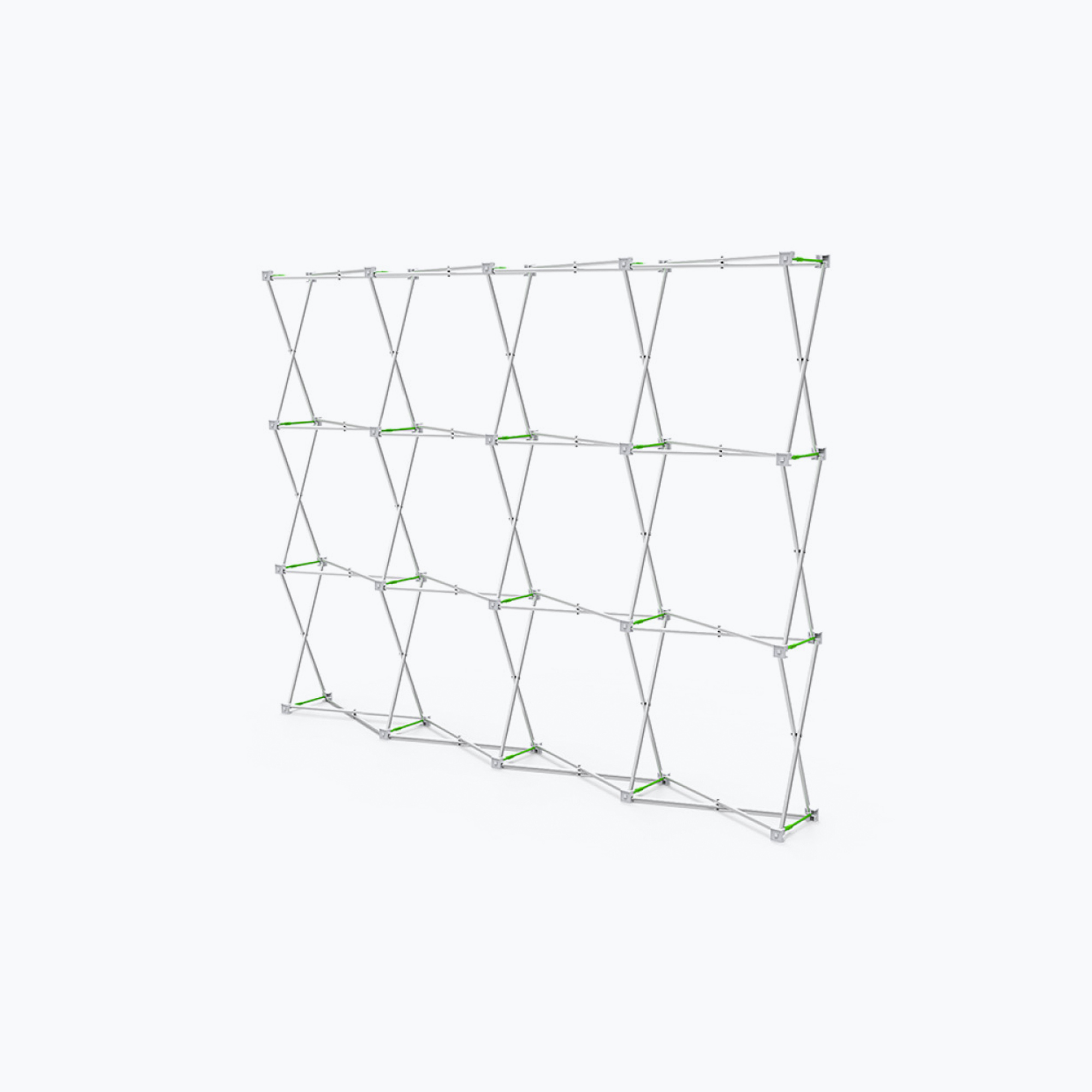 10ft Straight Velcro Fabric Pop Up Display (Hardware Only)