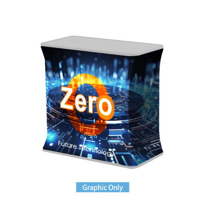 8ft Straight Tension Fabric Display