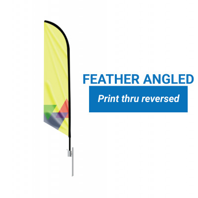 Feather Angled Flag