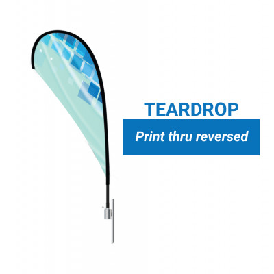 Teardrop Flag