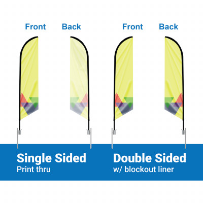 Feather Angled Flag