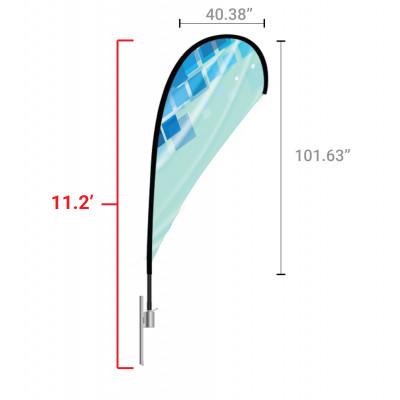 Teardrop Flag