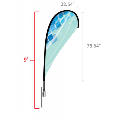 Teardrop Flag