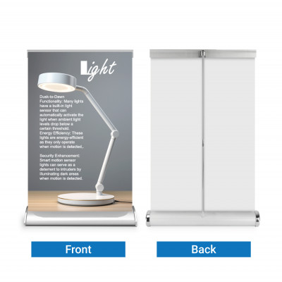 Table Top Banner Stand 11.5"x17.5"