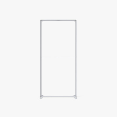 Silicone edge fabric and SEG frame detail