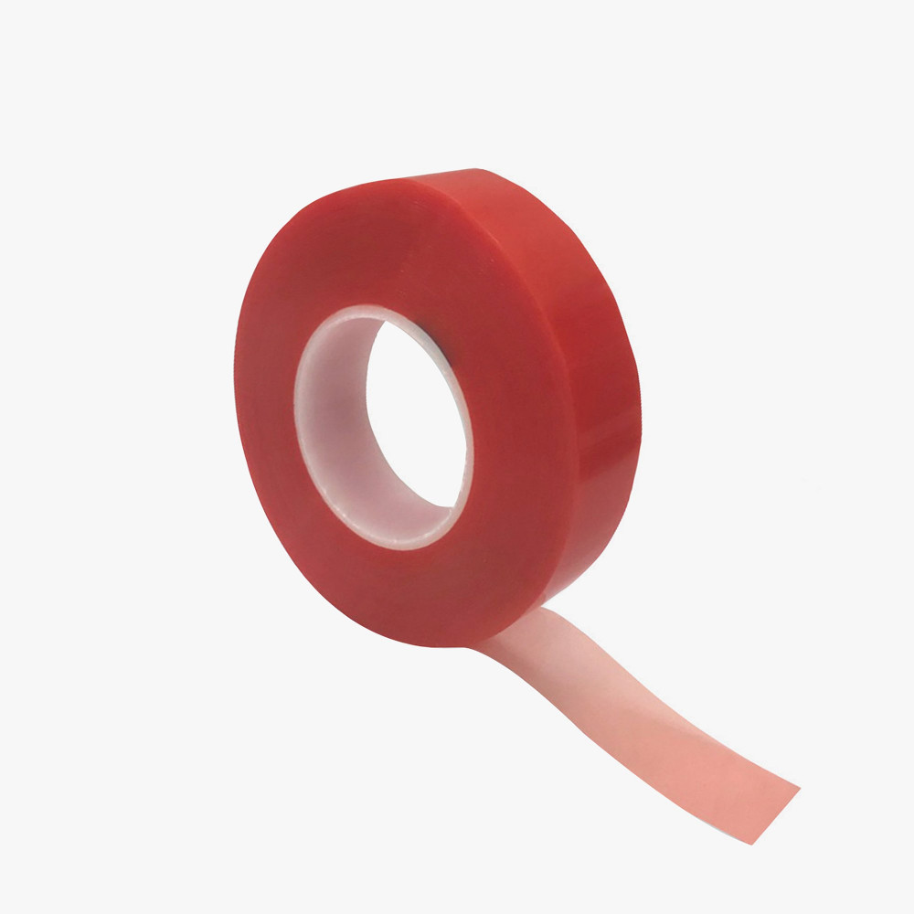 PET Double Sided Tape / Red Tape - 2 Rolls