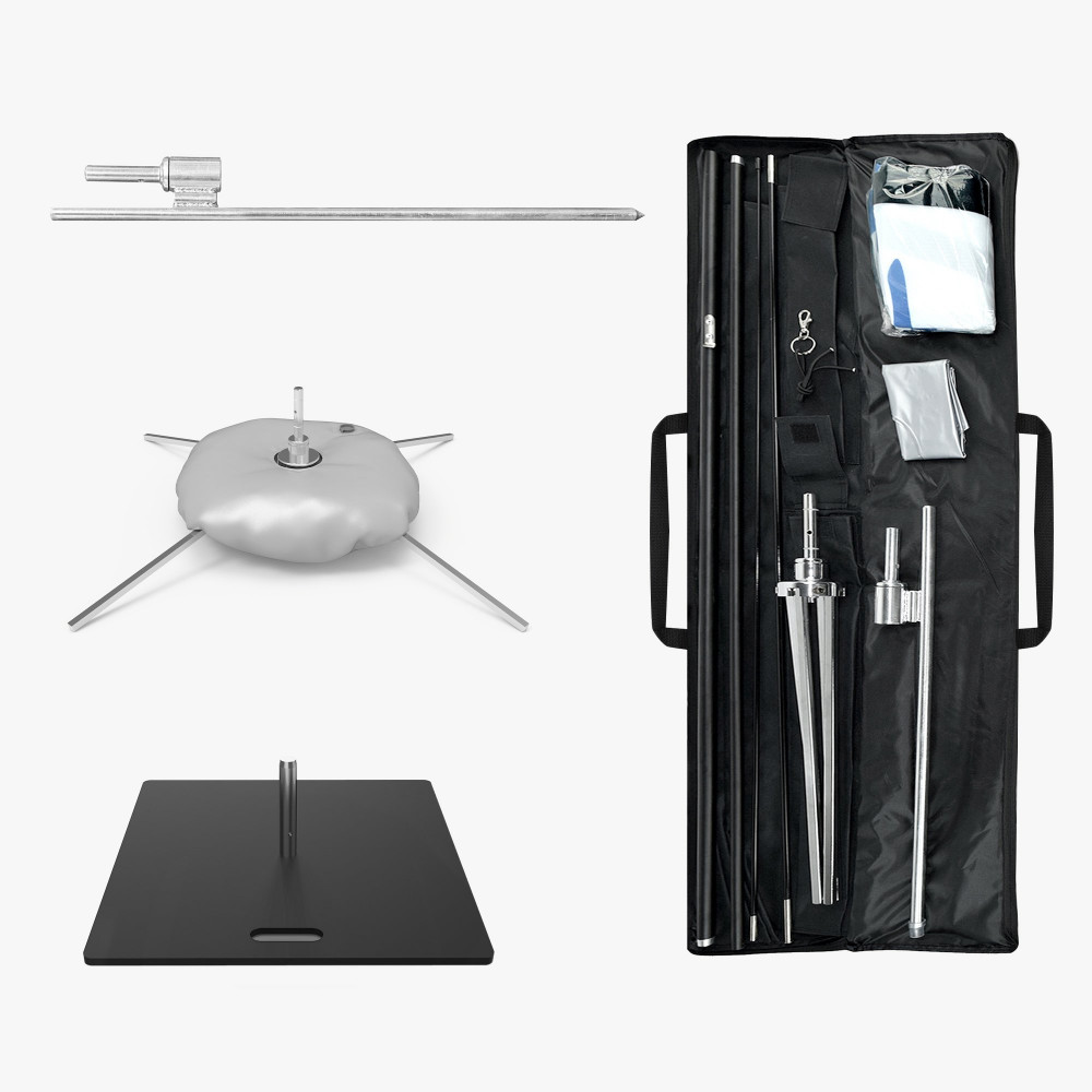 Flag Hardware Only (No Graphic)