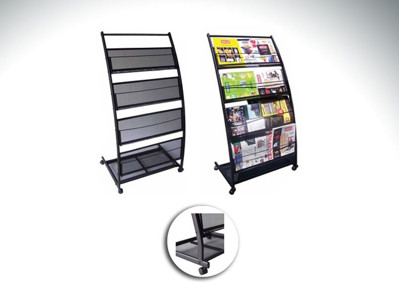 4shelf Literature Rack