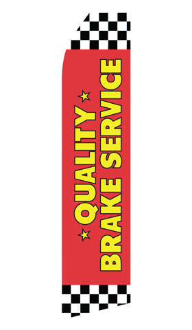 Quality Brake Service Econo Stock Flag