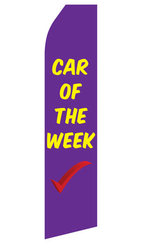 Car of the Week Econo Stock Flag