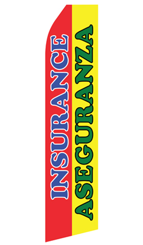 Insurance Aseguranza Econo Stock Flag