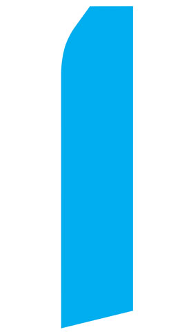 Light Blue Econo Stock Flag