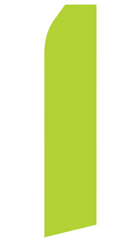 Lime Green Econo Stock Flag