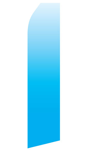 Blue Gradient Econo Stock Flag