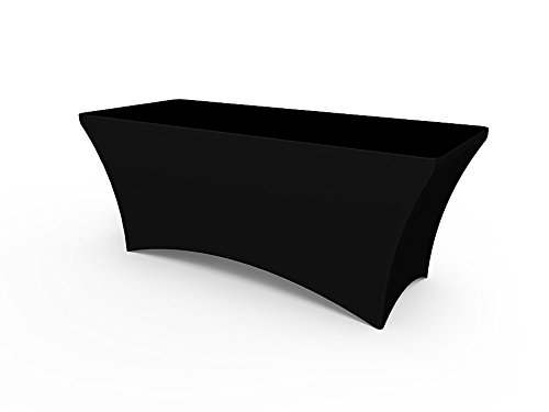 Black Stretch Table Covers