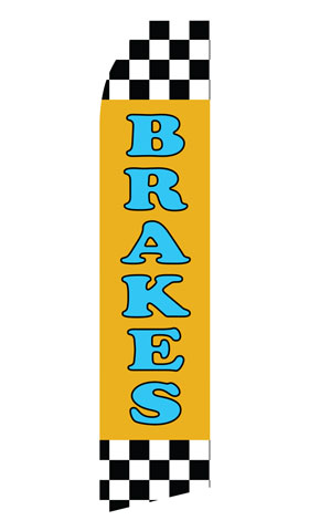 Brakes Service Econo Stock Flag