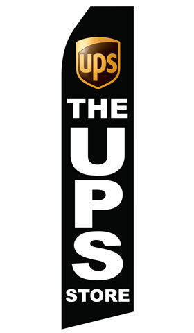 The UPS Store Econo Stock Flag 