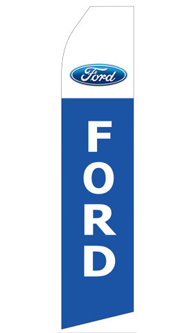 Ford Logo Econo Stock Flag