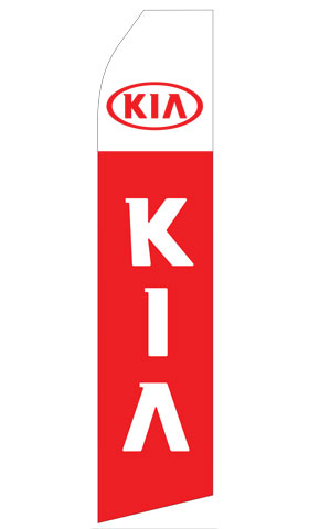 Kia Logo Econo Stock Flag