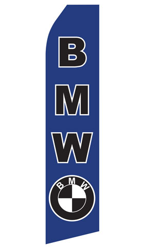 BMW Logo Econo Stock Flag