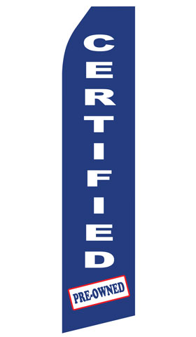 Certified Pre-Owned Econo Stock Flag