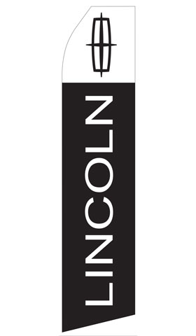Lincoln Logo Econo Stock Flag