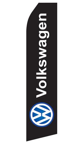 Volkswagen Logo Econo Stock Flag