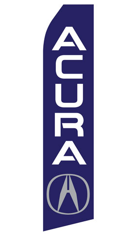 Acura Logo Econo Stock Flag