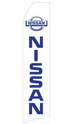 Nissan Logo Econo Stock Flag