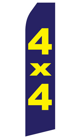 4X4 Econo Stock Flag
