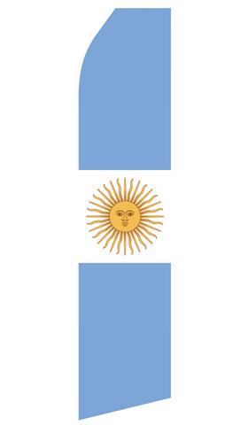Argentina Flag Econo Stock Flag