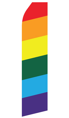 Rainbow Econo Stock Flag