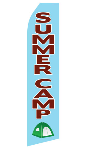 Summer Camp Econo Stock Flag