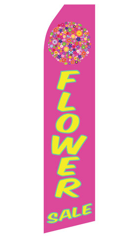 Flower Sale Econo Stock Flag