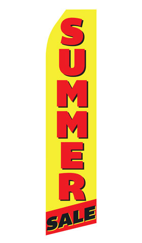 Summer Sale Econo Stock Flag