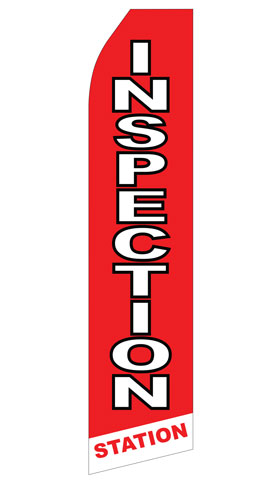 Inspection Station Econo Stock Flag